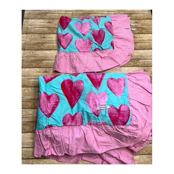 Posh Peanut Queen of Hearts/ Alice Bamboo Twin Size Duvet Cover - Picture 2 of 6